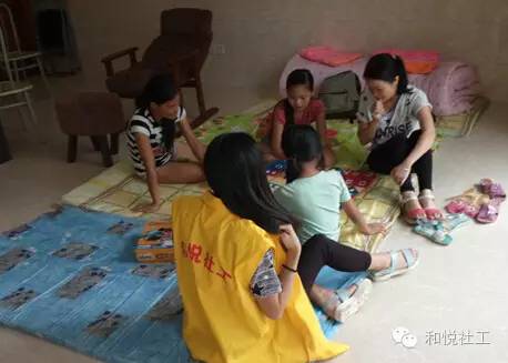 【江埔家综】“妮妲”袭来，江埔社工在行动