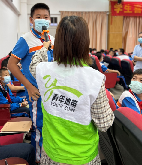 青年地带（石碁站）开展“爱待花开,守护未来”性教育安全知识系列讲座之育